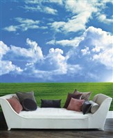 #1109 Cloudy Sky in the Valley (9' X 8')