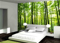 #1186 Sunny Forest (12' X 8') 2 other sizes avail.